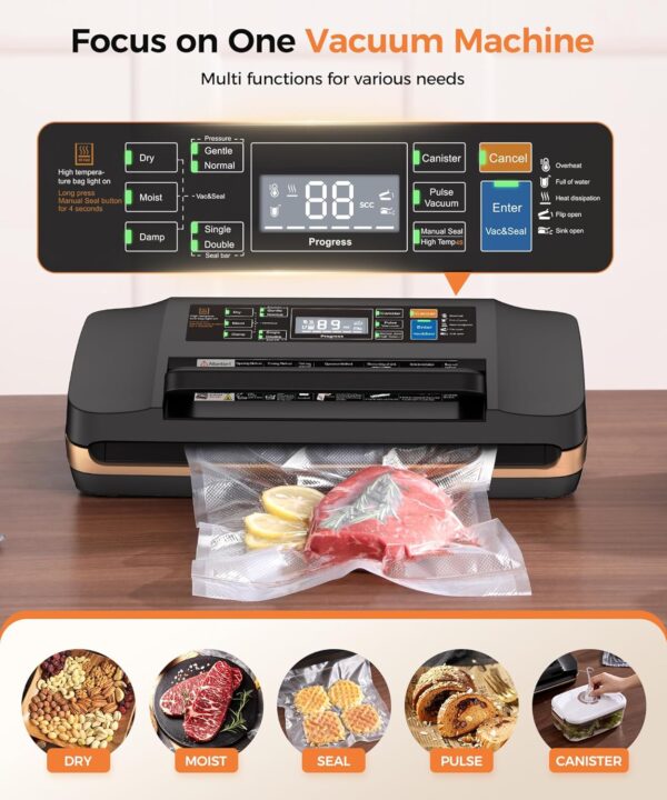 limited time deal 71% off Vacuum Sealer Machine - Image 3