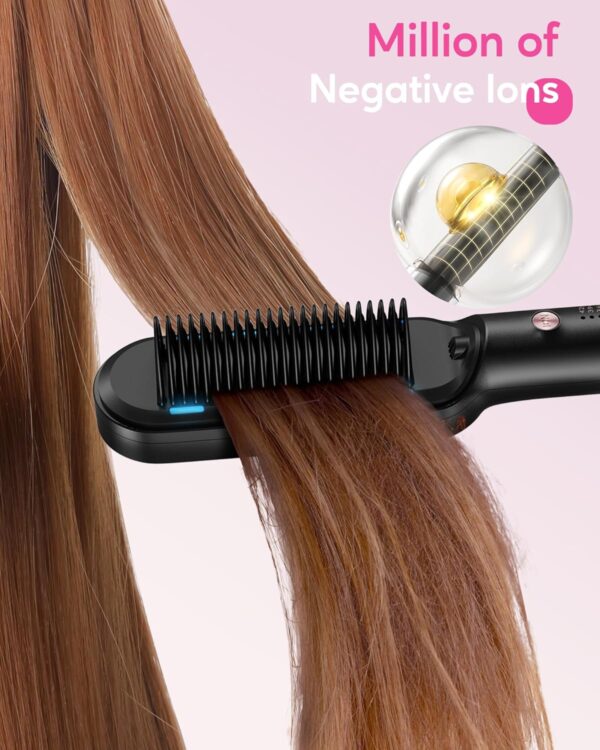 Limited time deal 50% Hair Straightener Brush - Image 3