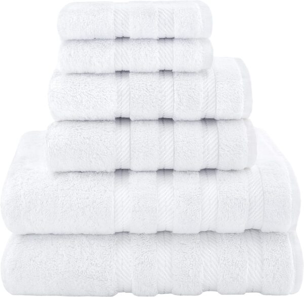 Limited time deal 55% Luxury 6 Piece Towel Set