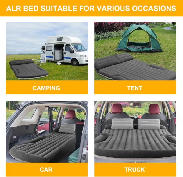 Limited time deal 25% off Flocking Travel Camping Bed - Image 2