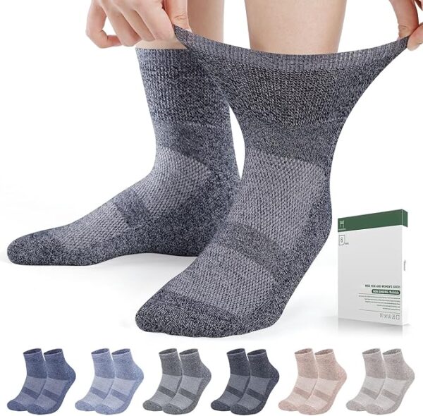 Limited time deal 52%off Diabetic Socks for Men Women