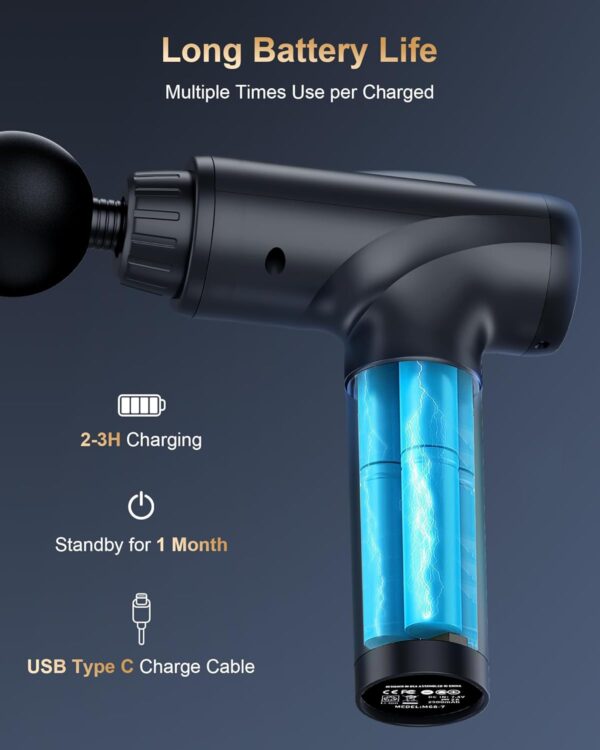 Limited time deal 50% OFF Handheld Percussion Massage Gun - Image 2