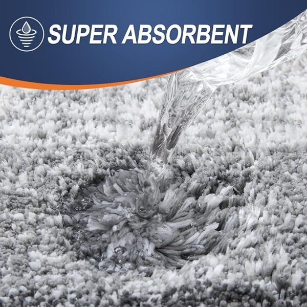 Limited time deal 40%off Machine Washable Bath Mats for Bathroom Floor - Image 2